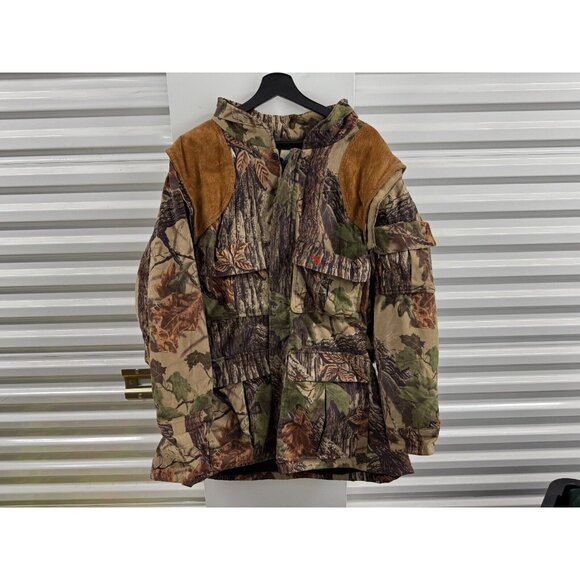 Gary Nesse Size XXL Mossy Oak The Ultimate Hunting Jacket Converts to Vest - Picture 1 of 8